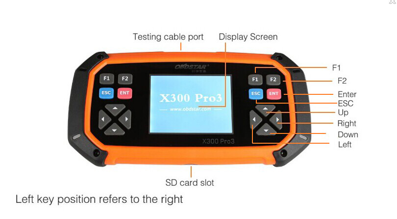 OBDstar X300 PRO3 main unit