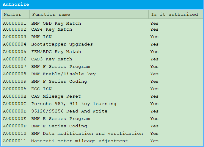 CGDI BMW full licence