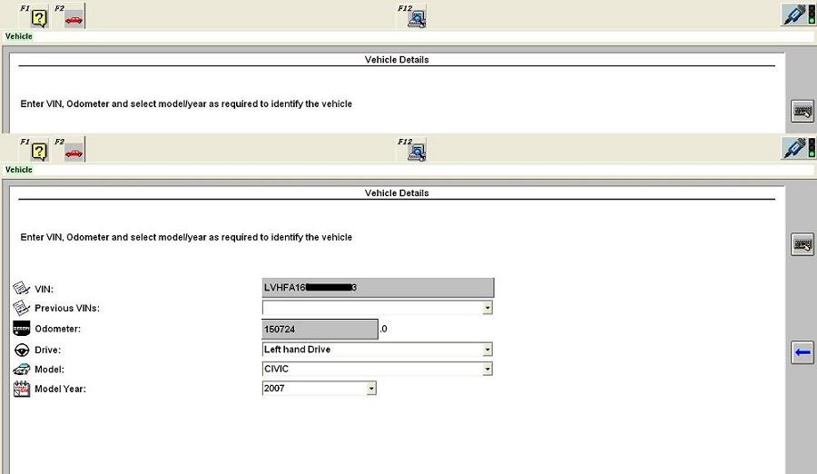 HDS Diagnostic Cable Software Display 2