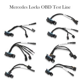 FVDI Abrites Commander Factory Moe Mercedes Locks OBD Test Line 7 pcs for W209/W211/W906/W169/W208/W202/W210/W639 EZS Cable works with VVDI MB Tool best supplier for FVDI Commander