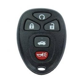 5 Buttons Remote Key Shell for GMC - Pack of 5