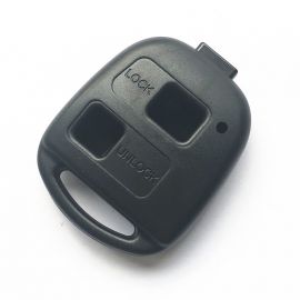 2 Buttons Remote Car Key Shell Case Without Key Blade for Toyota Land Cruiser YARIS CAMRY RAV4 Corolla PRADO - 5 pcs
