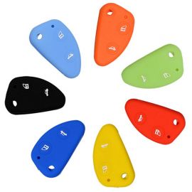 Silicone Cover for 2 Buttons Alfa Romeo Car Keys - 5 Pieces