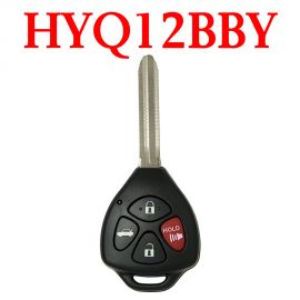 3+1 Buttons 314 MHz Remote Head Key for Toyota Subaru Scion 2011-2016 - HYQ12BBY ( G Chip)