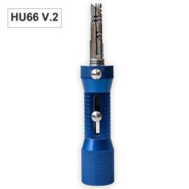 2in1 HU66 Professional Locksmith Tool for Audi VW HU66 Lock Pick and Decoder Quick Open Tool