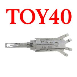 Original Lishi TOY40 Lexus Long TR49 2-IN-1 Auto Pick & Decoder