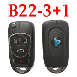 KEYDIY B22-3+1 KD Remote control - 5 pcs