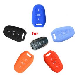 Silicone Cover for 3 Buttons Citroen DS6 DS5 DS5LS DS3 DS4 Car Keys - 5 Pieces