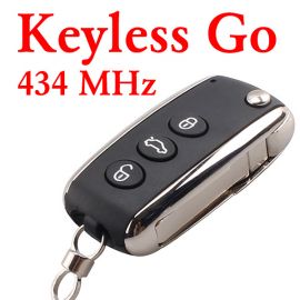 3 Buttons 434 MHz Smart Proximity Key for Bentley - PCF7943 With Keyless Go