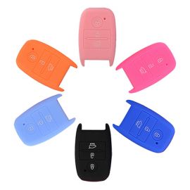 Silicone Cover for 3 Buttons Hyundai Car Keys - 5 Pieces