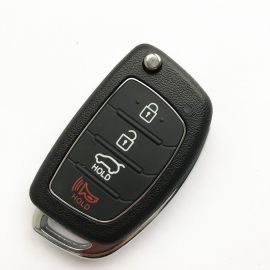 4 Button Flip Remote Key Shell 2014 for Hyundai Tucson 5pcs