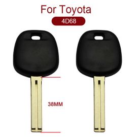 for Toyata Transponder Key (Laser Blade) 4D-68 Chip Inside
