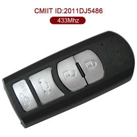 AK026017 4 Button 433MHz ID83 CX-5 SKE13E-01 for Mazda
