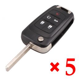 5 Button Key Shell for Buick 5pcs