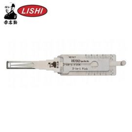 ORIGINAL LISHI HU92 / BMW / 2-in-1 Pick & Decoder / Ignition / Door / Trunk Single Lifter / Anti Glare