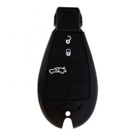 3 Buttons Remote Shell without Panic for Jeep Dodge Chrysler Fobik - Pack of 5