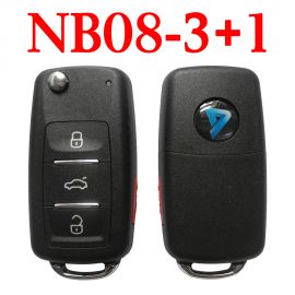 KEYDIY NB08-3+1 KD Universal Remote Control with Panic Button - 5 pcs