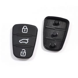 3 button Remote Keys Rubber Button Pad for Hyundai I30 10 pcs