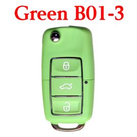KEYDIY B01-3 Luxury Green Universal Remote Control - 5 pcs