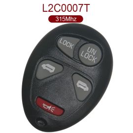4+1 Buttons 315 MHz Remote Key for Buick L2C0007T