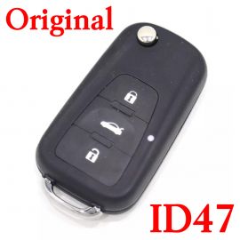 3 Buttons 433 MHz Original Flip Remote Key for MG - ID47