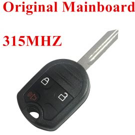 2+1 Buttons 315MHZ Remote Key with Original Mainboard for Ford