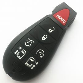 434 MHz 7 Buttons Remote Fobik Key for Chrysler / Dodge / VW 2008-2016 - M3N5WY783X