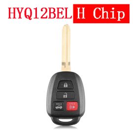 3+1 Button 315 MHz Remote Key for Toyota Camry Corolla 2014 - 2017 HYQ12BEL With H Chip