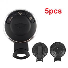 3 Buttons Smart Key Shell for Mini Cooper - 5 pcs