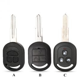3 Button Right Blade Key Shell for Buick 5pcs