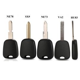 Transponder Key Shell With NE73 Blade for Citroen without logo 5 pcs