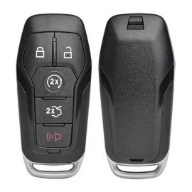 Smart remote key case 5 button 164-R7989 for Ford Edge Explorer Fusion 2015 2016 2017 M3N-A2C31243300 car Key shell Remtekey  5pcs