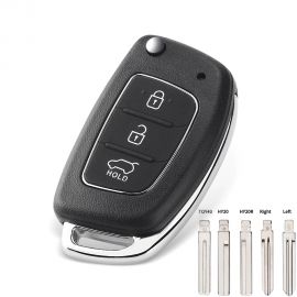 3 Button Flip Remote Key Shell for Hyundai 5pcs/lot