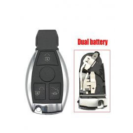 3 Buttons Key Shell with 2 battery seat for Mercedes Benz