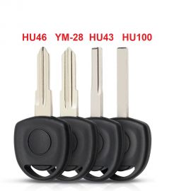 Transponder Key Shell for Opel with YM28 Blade 5 pcs