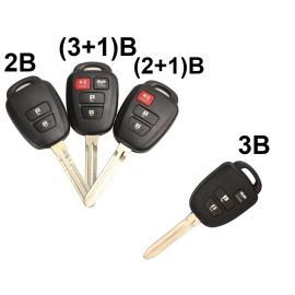 Remote Key Shell for Toyota with Toy43 --5 pcs