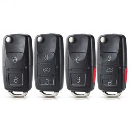 Remote Key Shell for VW Golf 4 5 6 Passat B5 - Pack of 5