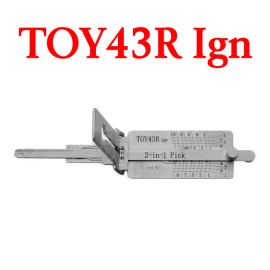 Original Lishi TOY43R Ign Decoder and Pick for Toyota