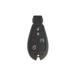 4 Button Remote Key Shell without Panic for Chrysler Jeep Dodge Fobik (5pcs)