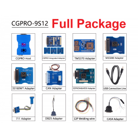 CG Pro 9S12 CG-PRO 9S12 Freescale Programmer Full package including New CAS4 DB25 and TMS370 Adapter