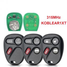 (315 MHz) KOBLEAR1XT - Remote Control for Chevrolet GMC Buick
