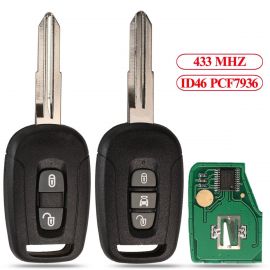 (434Mhz) Remote Key For Chevrolet Captiva Opel Antara