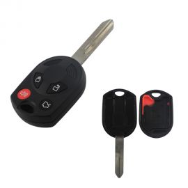 4 Buttons Remote Key Shell for Ford 5pcs