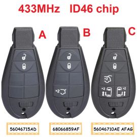 (433Mhz) ID46 chip 56046715AD, 68066859AF, 56046710AE/ AF/ AG Fobik Of Chrysler
