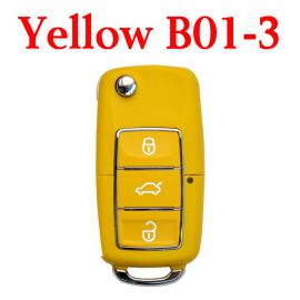 KEYDIY B01-3 Luxury Yellow Universal Remote Control - 5 pcs
