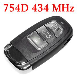 434 MHz Remote Key for Audi A4L Q5 - PCF7945 - 8T0 959 754D