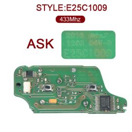 AK016032 for Citroen 2 Button 433MHz ID46 E25C1009 ASK