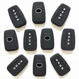 ( Pack of 10 ) Silicone Cover Case for Toyota Prado Prius4 Buttons Car Keys