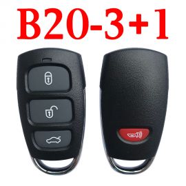 KEYDIY B20-3+1 KD Universal Remote KIA Hyundai Azera Type - 5 pcs