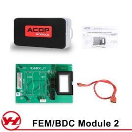 Module 2: Yanhua Mini ACDP BMW FEM/BDC Module Supports IMMO Key Programming, Odometer Reset, Module Recovery, Data Backup Authorization with Adapters